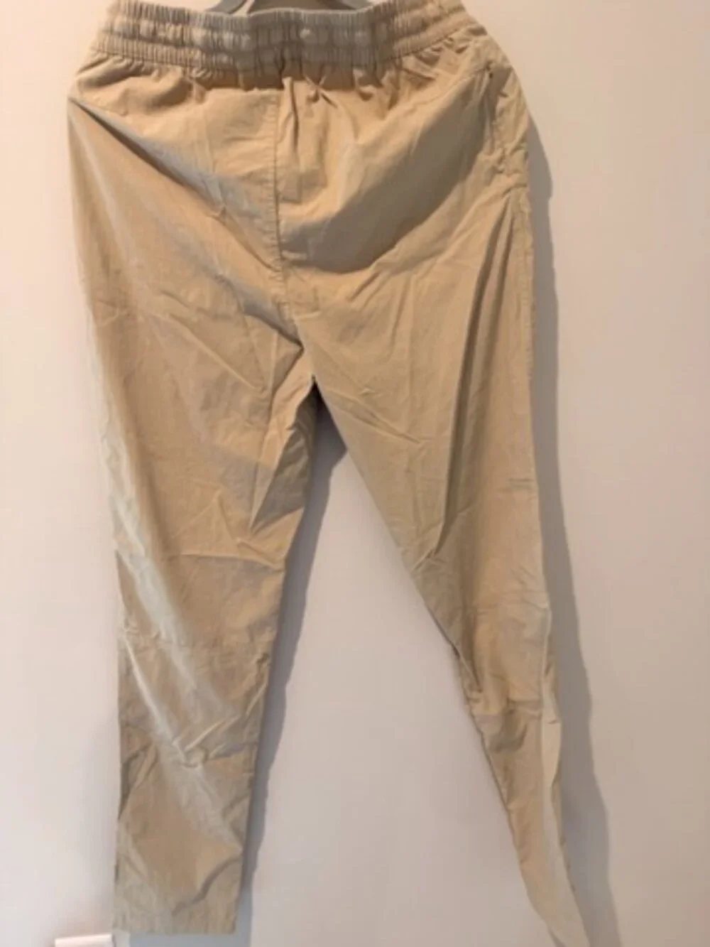 All in Motion Ripstop Pants Khaki Men’s Small Khaki Drawstring Waistband
